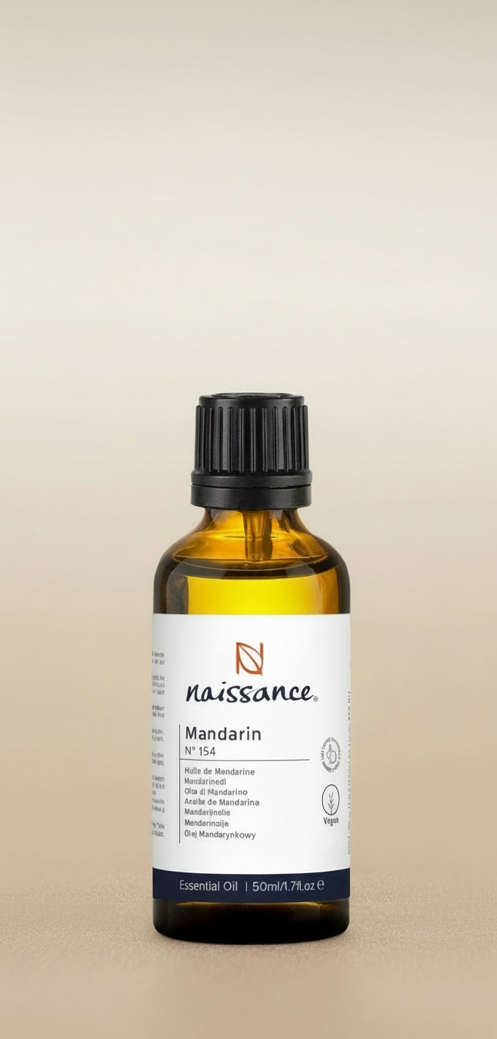 Naissance Aceite Esencial De Mandarina (No. 154) - 50Ml - Puro, Natural & No Diluido - Para Quemador, Humificador, Aromaterapia, Difusor, Masajes - Velas, Jabon, Baño