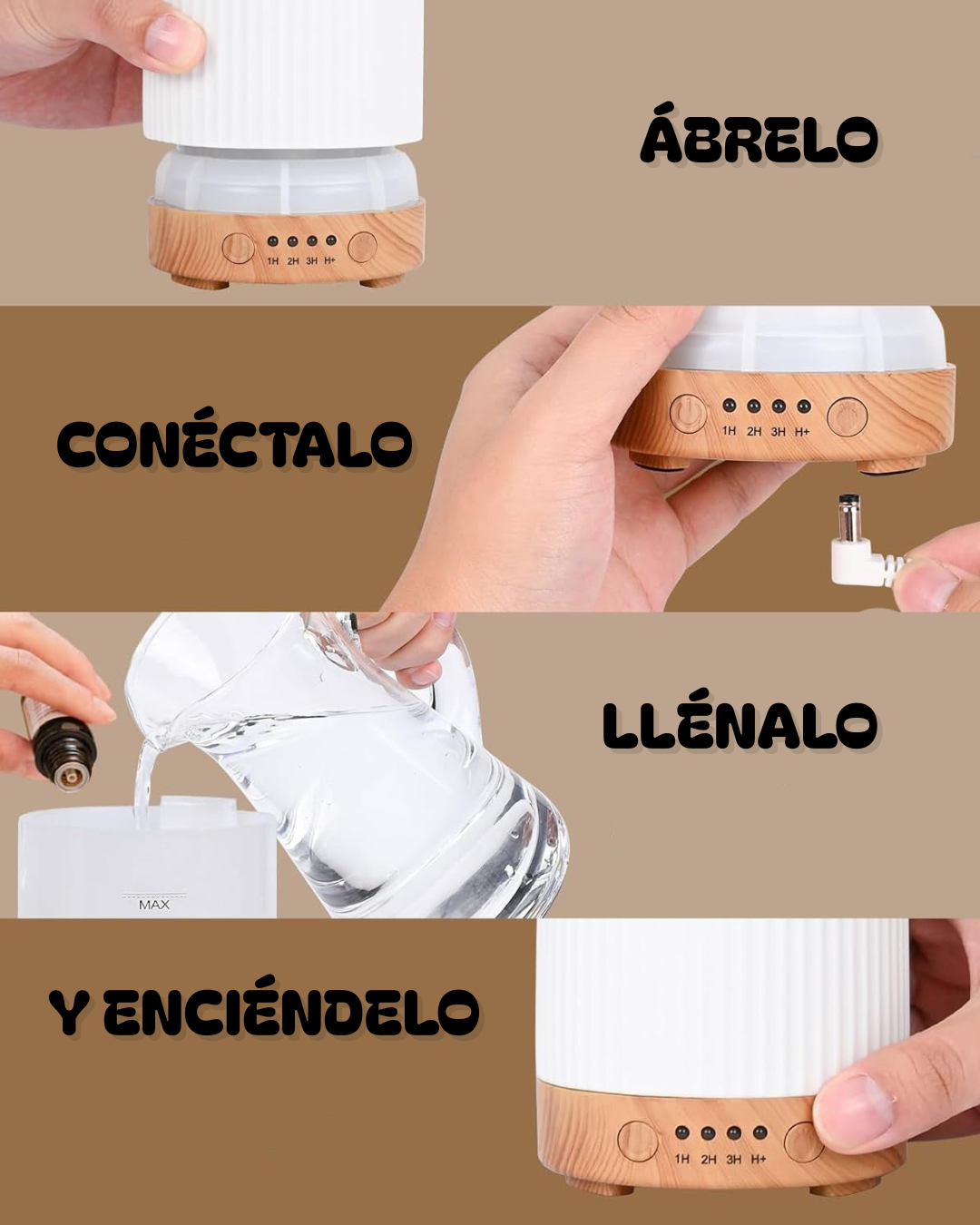 Difusor Aceites Esenciales 100Ml