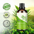 Aceite De Árbol De Té 100% Natural,100 ML Aceite Esenciale-Aceite De Acné,Tea Tree Oil Puro, Perfumado,Tratamiento Antiacné Contra La Piel Y Cara Con Imperfecciones,Antipinillas